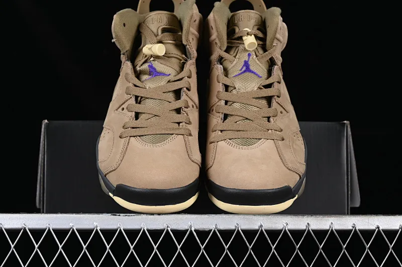 All categories Air Jordan Jordan series basketball shoes Air Jordan 6 Air Jordan 6 Gore-Tex "Brown Kelp" AJ6 Joe 6 Workwear Green FD1643-300